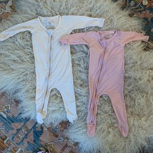 Boody Baby Footed Onesie Organic Bamboo